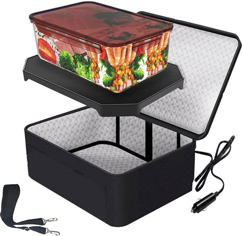 12v car electric oven lunch box|car food warmer mini oven.